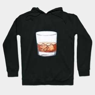 Alcohol drink with ice Hoodie